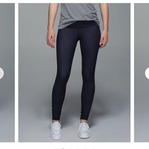 Lululemon wonder under Jean leggings